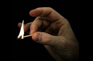 Book Burning - © Hans Op de Beeck